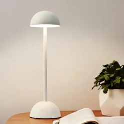 Mushroom Metal Desk Lamp, Wireless USB Charging Touch Bedside Light Bar Bar Atmosphere Lamp Lighting Fixture for Living Room Bedroom 1PC