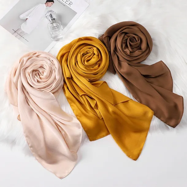 Muslim Scarf Crinkled Shawl Women Abaya Solid Hijab Ramadan Hijabs For Woman Abayas Dress Turban Instant Scarf