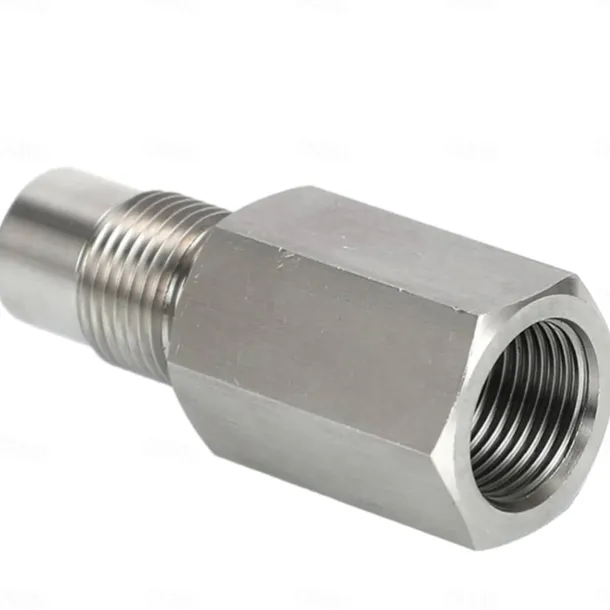 M18x1.5 Oxygen Sensor Thread Adapter Stainless Steel Universal Mini Catalyst Converter Emulator Extension Spacer