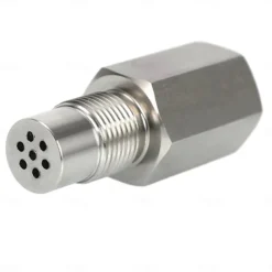 M18x1.5 Oxygen Sensor Thread Adapter Stainless Steel Universal Mini Catalyst Converter Emulator Extension Spacer