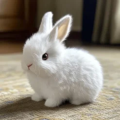 My Realistic Bunny Toy, Interactive Bunny Easter Decoration Realistic Bunny Gift for Kids- Jumping, Twitching, and Shaking Ears, Bunny Realistic Bunny Toy, Bunbi Realistic Bunny