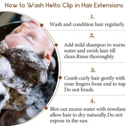 Natural Curly Clip in Hair Extensions Remy Human Hair 22 Inch Long Clip in Curly Hair Extensions Human Hair Blonde Highlighted Brown Curly Clip in Real Human Hair Extensions 7Pcs 105g