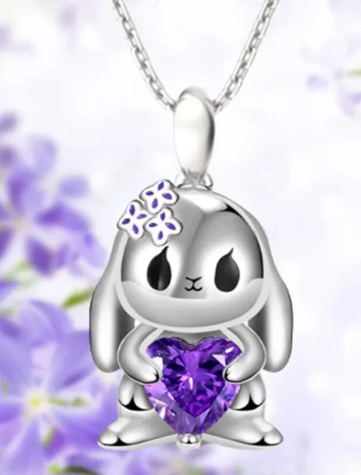Necklace Chrome Women's Fashion Cute Classic Animal Lovely Geometric Necklace For Daily Valentine's Day