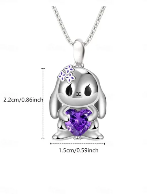Necklace Chrome Women's Fashion Cute Classic Animal Lovely Geometric Necklace For Daily Valentine's Day