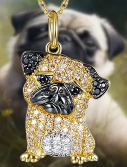 Necklace Chrome Women's Fashion Cute Classic Animal Lovely Geometric Necklace For Daily