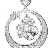 Necklace Chrome Women's Fashion Cute Classic Animal Lovely Round Necklace For Daily Valentine's Day
