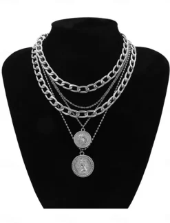 Necklace Chrome Women's Fashion Cute Classic Animal Lovely Heart Shape Necklace For Daily