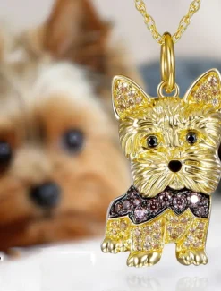 Necklace Chrome Women's Fashion Cute Classic Animal Lovely Geometric Necklace For Daily