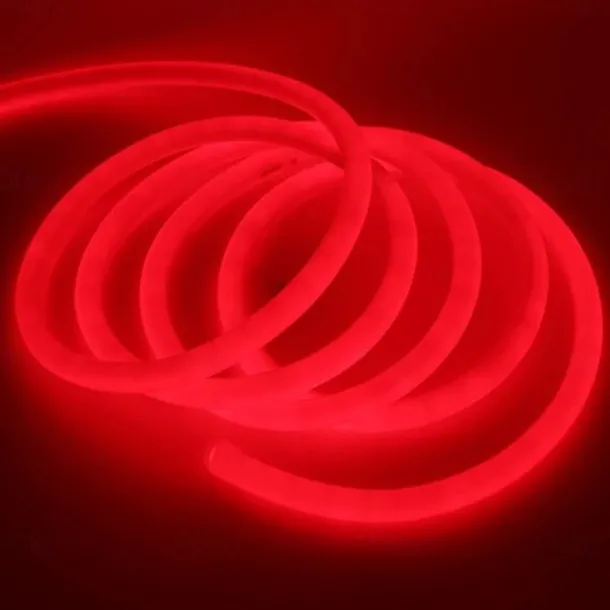 Neon Light Sign LED Strip Flexiable 360 Round Tube Lamp 30M IP67 Waterproof Flexible Rope String Home Decoration
