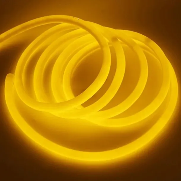 Neon Light Sign LED Strip Flexiable 360 Round Tube Lamp 30M IP67 Waterproof Flexible Rope String Home Decoration