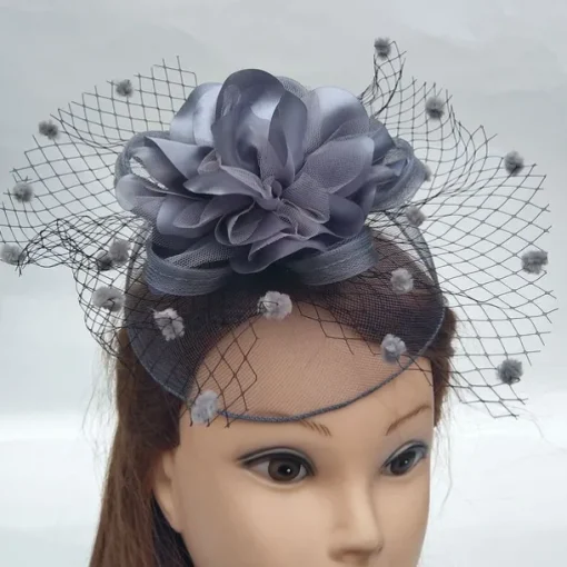 Net Fascinators Kentucky Derby Hat/ Headwear with Floral 1PC Special Occasion / Horse Race / Ladies Day Headpiece