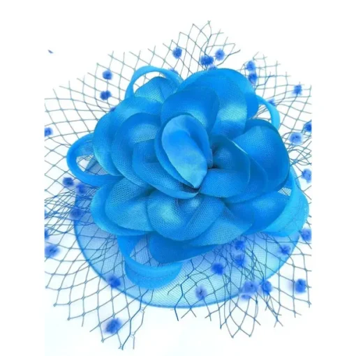 Net Fascinators Kentucky Derby Hat/ Headwear with Floral 1PC Special Occasion / Horse Race / Ladies Day Headpiece