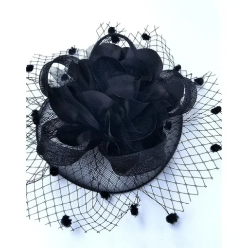 Net Fascinators Kentucky Derby Hat/ Headwear with Floral 1PC Special Occasion / Horse Race / Ladies Day Headpiece