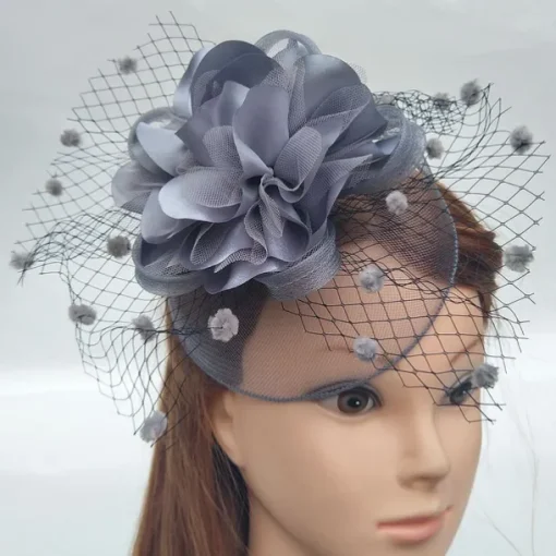 Net Fascinators Kentucky Derby Hat/ Headwear with Floral 1PC Special Occasion / Horse Race / Ladies Day Headpiece
