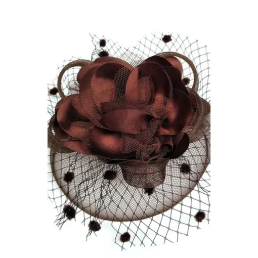 Net Fascinators Kentucky Derby Hat/ Headwear with Floral 1PC Special Occasion / Horse Race / Ladies Day Headpiece