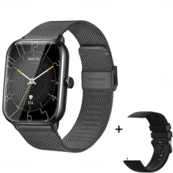 New Bluetooth Calls Smart watch 1.9 inch Full Touch Screen Men Women Fitness Bracelet Custom Watch Face For Android ios smartwatch Menbox