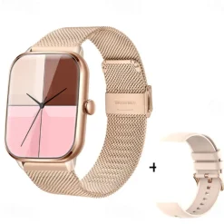 New Bluetooth Calls Smart watch 1.9 inch Full Touch Screen Men Women Fitness Bracelet Custom Watch Face For Android ios smartwatch Menbox