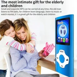 New Bluetooth card mp3 Walkman Portable mini mp4 music player ebook recorder mp3