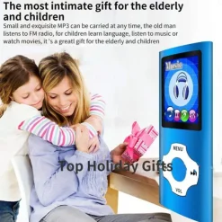 New Bluetooth card mp3 Walkman Portable mini mp4 music player ebook recorder mp3