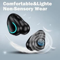 New clip-on Bluetooth headset wireless noise reduction no-ear painless sports ear clip headset