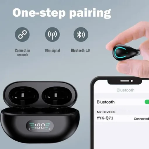 New clip-on Bluetooth headset wireless noise reduction no-ear painless sports ear clip headset