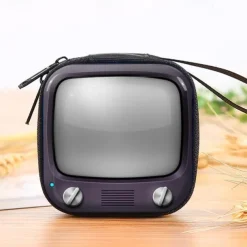 New creative tinplate coin purse retro audio cassette coin purse keychain earphone storage bag stonego bag 1PC/2Pcs (6 type optional)