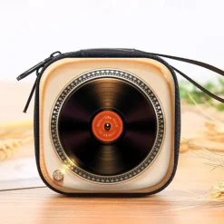 New creative tinplate coin purse retro audio cassette coin purse keychain earphone storage bag stonego bag 1PC/2Pcs (6 type optional)