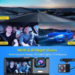 New Design / Wireless / Full HD Car DVR 170 Degree Wide Angle 2 inch LCD Dash Cam with WIFI / Night Vision / Parking Monitoring Car Recorder