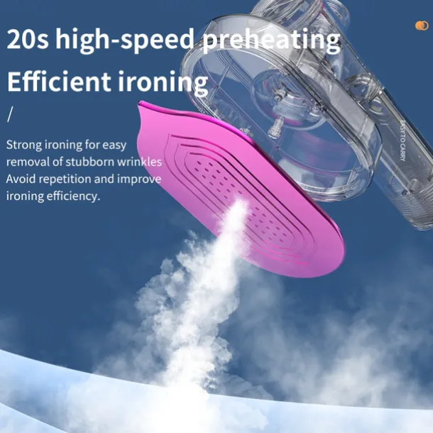 New Handheld Ironing Machine Portable Household Small Mini Steam Iron European and American Standard Hanging Ironin