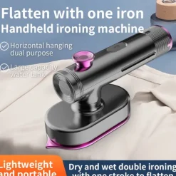 New Handheld Ironing Machine Portable Household Small Mini Steam Iron European and American Standard Hanging Ironin
