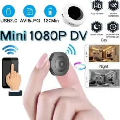 New HD 1080P Home Security System Mini Hidden Camera Wireless Wifi IP Security Camcorder DV DVR Night Vision Camera