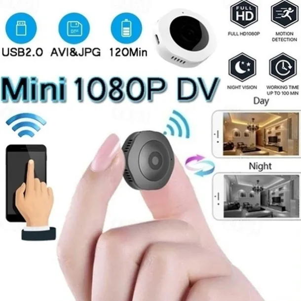New HD 1080P Home Security System Mini Hidden Camera Wireless Wifi IP Security Camcorder DV DVR Night Vision Camera
