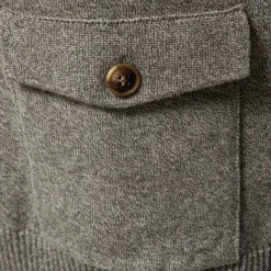 New Mens Knit Stand Mock Neck Cotton Cardigan Casual Social Autumn Button-up Sweater Jacket for Men
