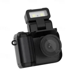 New Monoreflexes Style Mini Camera CMOS With Flash Lamp And Battery Dock Portable Video Recorder DV 1080P With LCD Screen