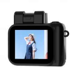 New Monoreflexes Style Mini Camera CMOS With Flash Lamp And Battery Dock Portable Video Recorder DV 1080P With LCD Screen