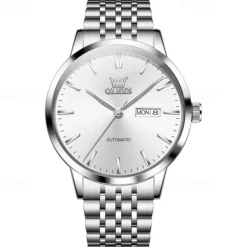 New Olevs Olevs Brand Light Luxury Men'S Business Watch Calendar Week Display Simple Leisure Automatic Mechanical Watch Waterproof Sports Men'S Wristwatch