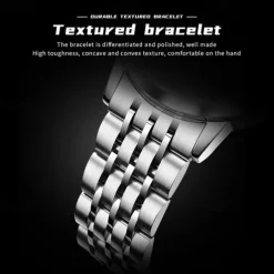 New Olevs Olevs Brand Light Luxury Men'S Business Watch Calendar Week Display Simple Leisure Automatic Mechanical Watch Waterproof Sports Men'S Wristwatch