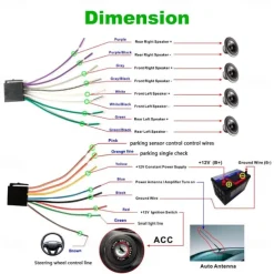 New Pro 2 Din 7'' HD 1080P Touch Screen Autoradio Bluetooth Car Stereo Radio Car MP5 Player Build-in FM AUX USB SD Function Support Mirror Link + Backup Camera(optional)