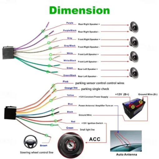 New Pro 2 Din 7'' HD 1080P Touch Screen Autoradio Bluetooth Car Stereo Radio Car MP5 Player Build-in FM AUX USB SD Function Support Mirror Link + Backup Camera(optional)