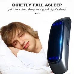New Smart Anti-snoring Device EMS Pulse Sound Wave Induction anti Sleep Snoring Artifact Specializing Snoring for Men Women