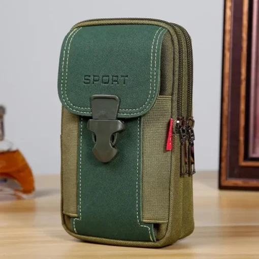 New Sports Phone Bag Coin Purse Card Holder Easy To Carry Large Capacity Men's Sports Bag Hunting Survival Tool Pouch Outdoor Sports Hiking Cycling