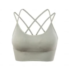 New Spring/Summer High Strength Shockproof Sports Bra Women's Running Fitness Bra Set Gathering Yoga Suit Tank Top