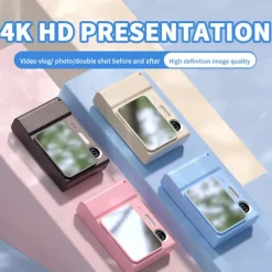 New student camera retro CCD card machine entry-level SLR camera 4K high pixel dual camera fill light