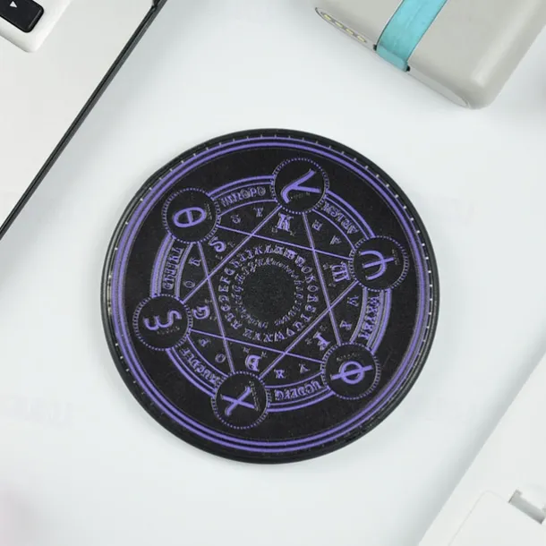 New Super Fast Charger 30W/20W/15W/10W Qi Wireless Fast Charger Glowing Magic Array Qi Wireless Charger Charging Pad for iPhone iPhone12 iphone 11 Samsung S20 Note20 Huawei Xiaomi