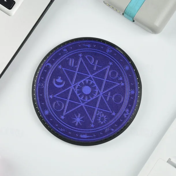 New Super Fast Charger 30W/20W/15W/10W Qi Wireless Fast Charger Glowing Magic Array Qi Wireless Charger Charging Pad for iPhone iPhone12 iphone 11 Samsung S20 Note20 Huawei Xiaomi