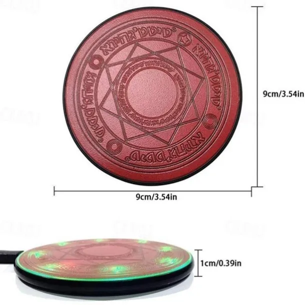 New Super Fast Charger 30W/20W/15W/10W Qi Wireless Fast Charger Glowing Magic Array Qi Wireless Charger Charging Pad for iPhone iPhone12 iphone 11 Samsung S20 Note20 Huawei Xiaomi