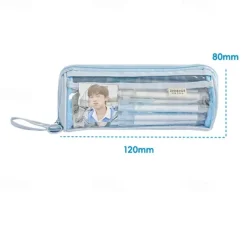 New Transparent Pen Bag Creative Simple Multi-functional Primary and Secondary School Students Stationery Pencil Case Large Capacity Pencil Case