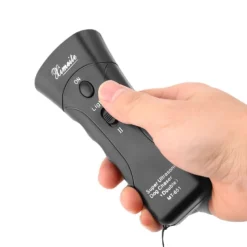 New Ultrasonic Dog Chaser Aggressive Attack Repeller Trainer LED Flashlight training Repeller Control Anti Bark Barking