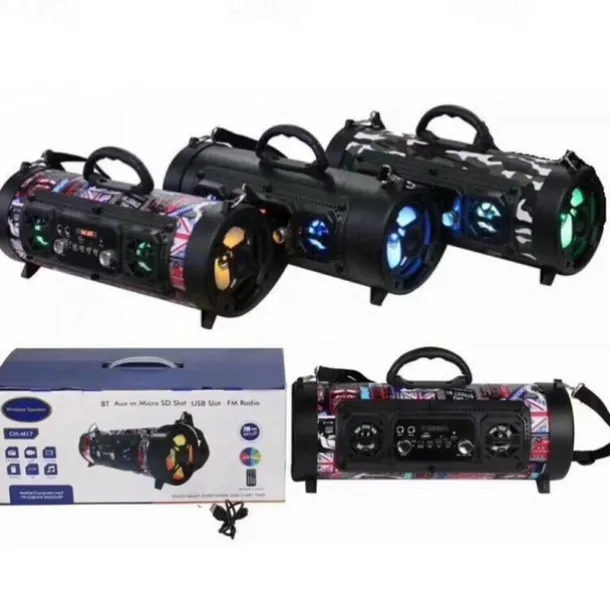 New USB /AUX/ TF Card Phone PC Subwoofer Speakerphone Wireless Bluetooth Portable Speaker Surround Stereo Outdoor Speaker