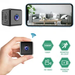 New Wi-Fi mini night vision baby security camera with motion detection